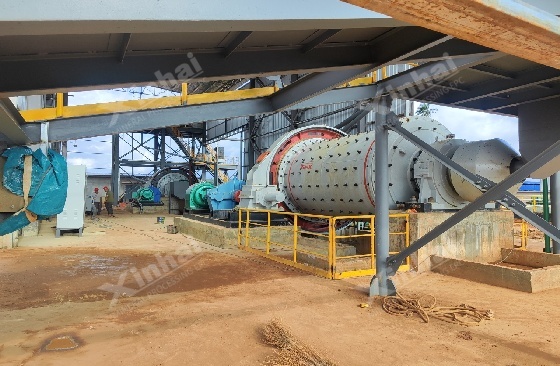 Ghana-Gold CIL-Plant-Ball-Mill
